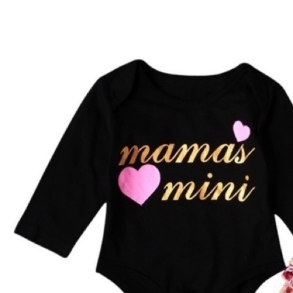 NFANT GIRL 3 PIECE SET “Mamas Mini” - Picture 2 of 7